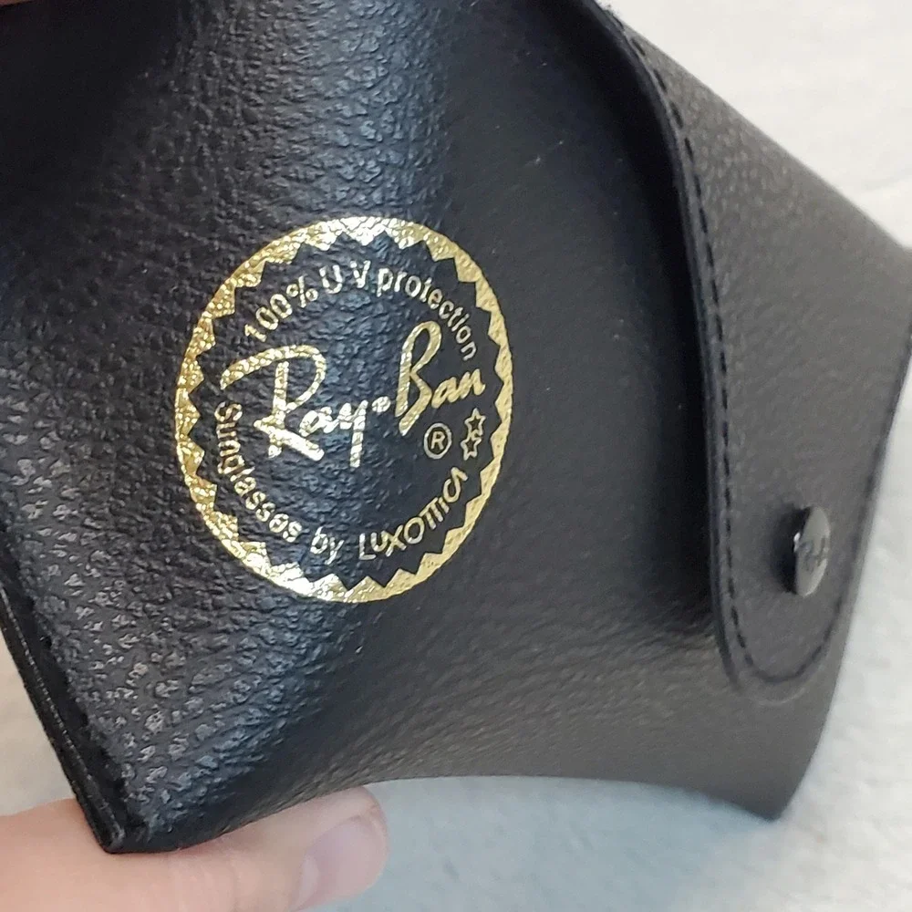 Ray-Ban Iris RB4472 Black Pink Beige Round Sunglasses Accessories Classic Luxury